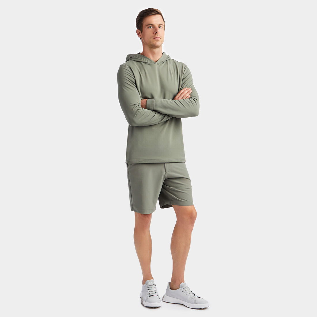 G/Fore Brushed Back Tech Hoodie