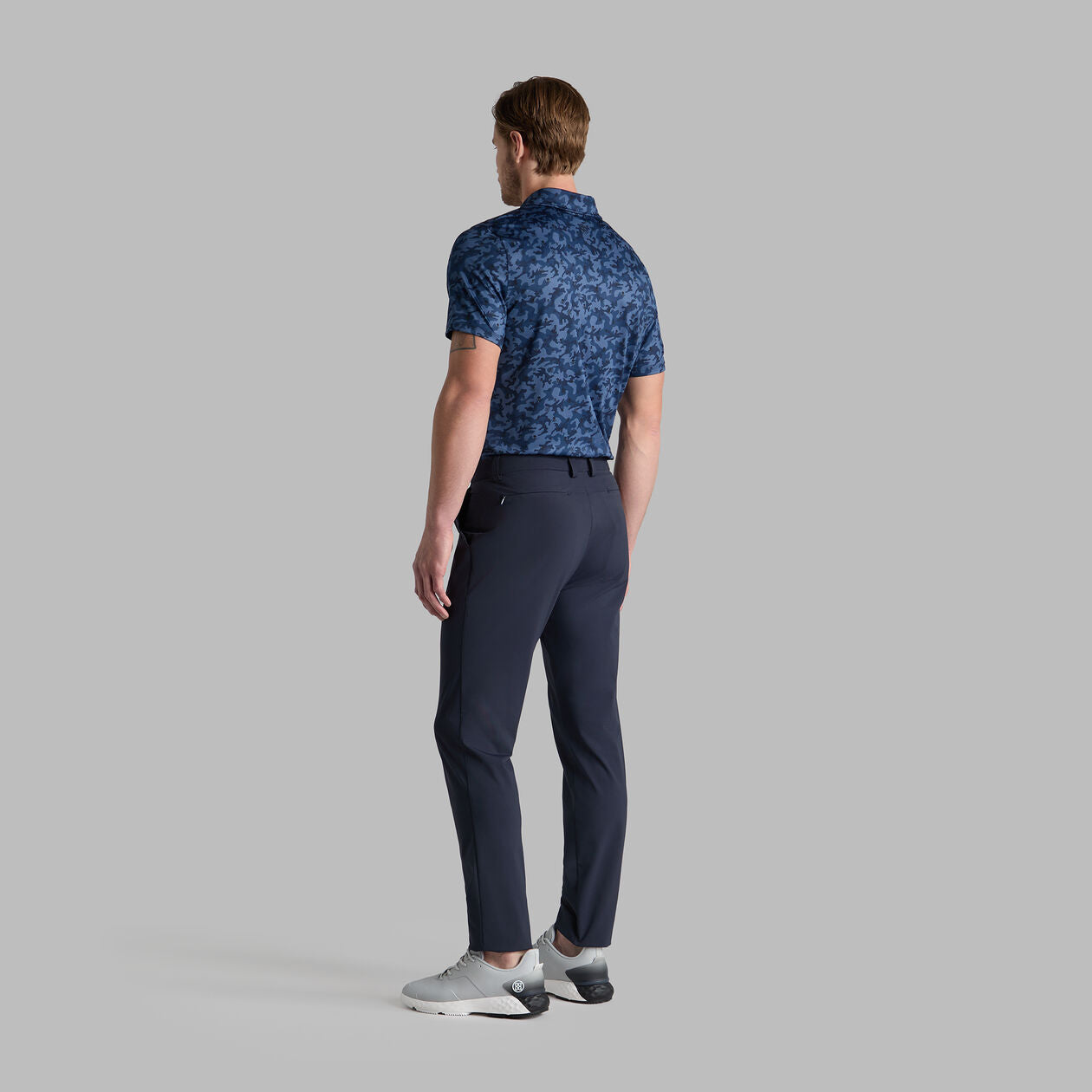 G/Fore Mapped Icon Camo Tech Jersey Polo