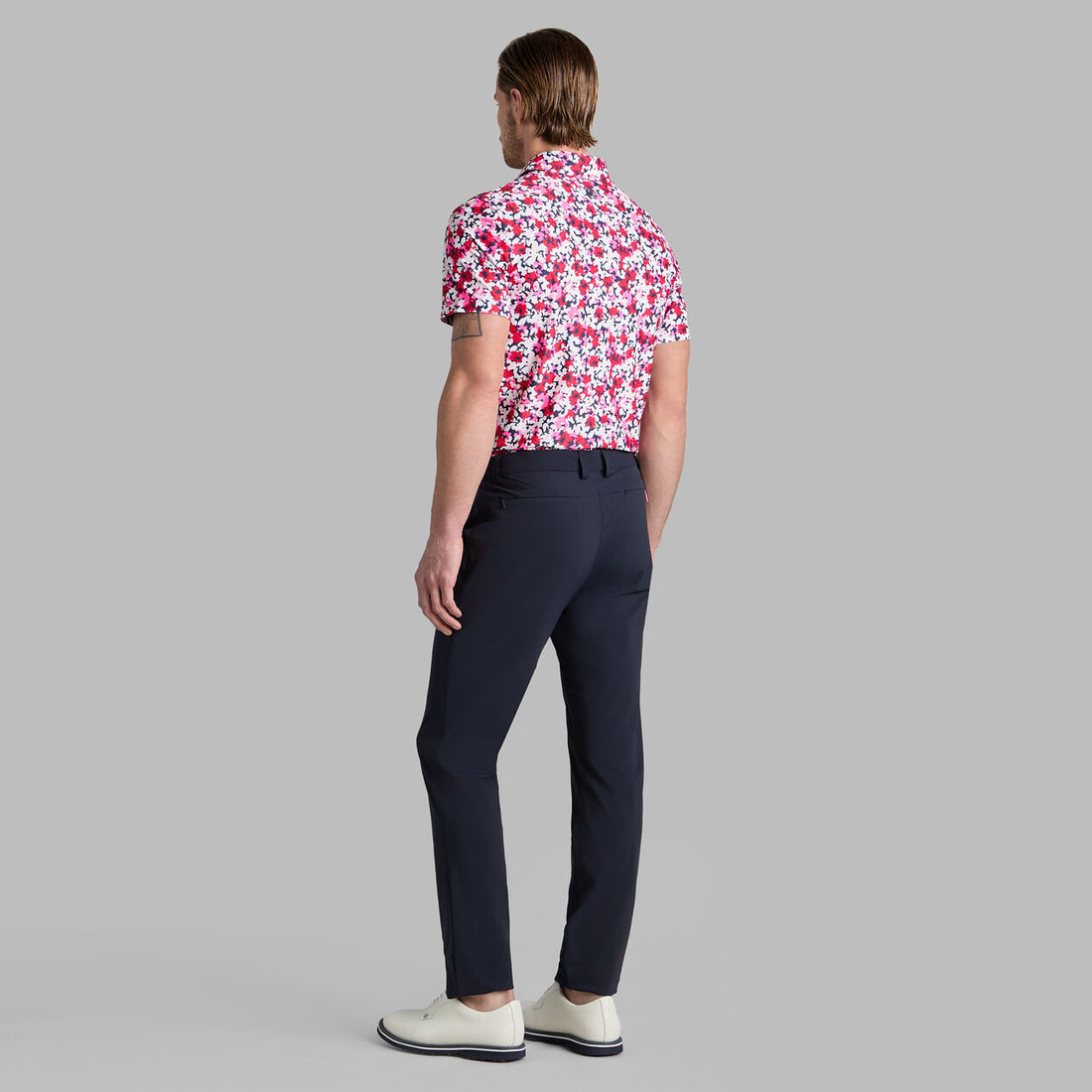 G/Fore Camo Floral, Tech Piqué Polo