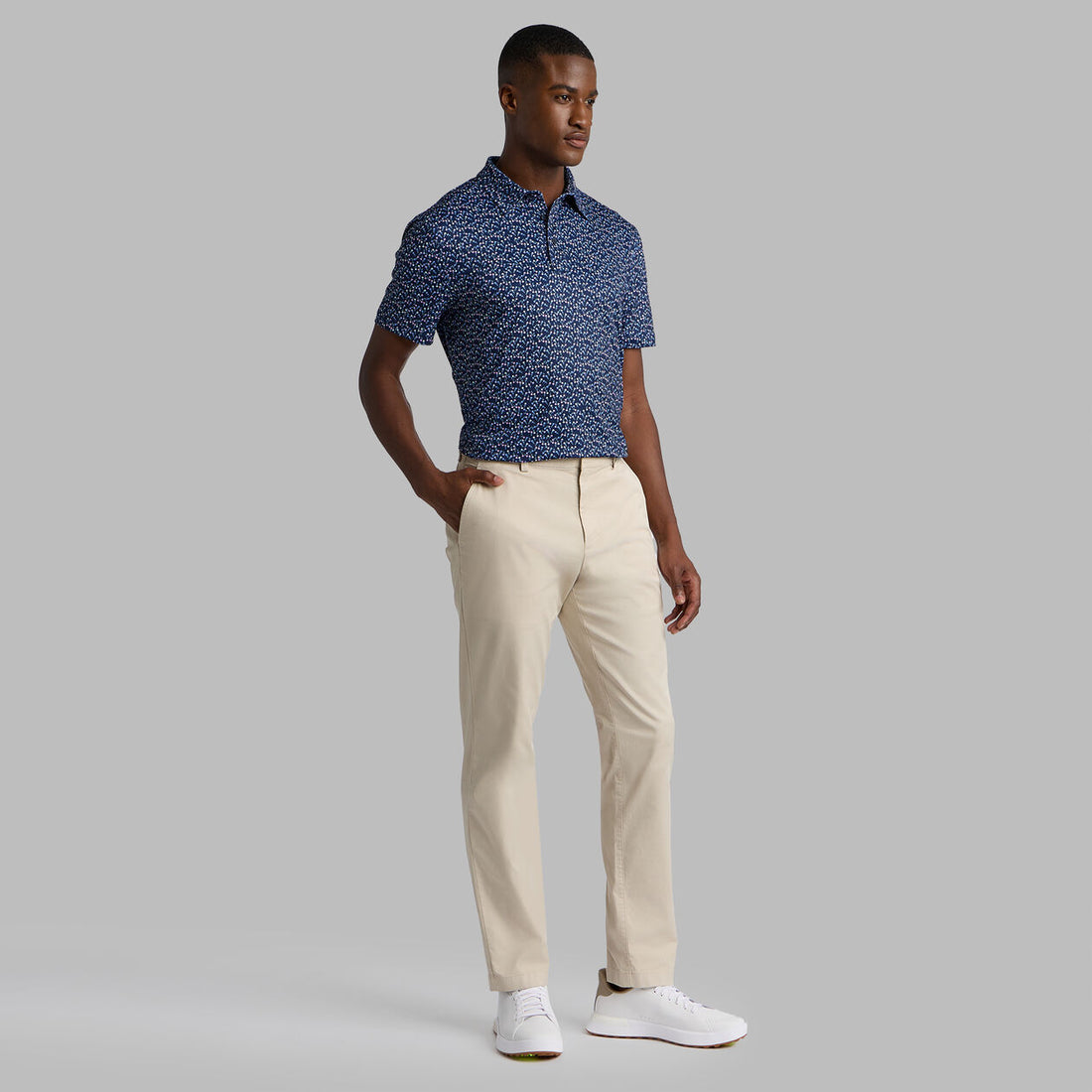 G/Fore Aye Poppy Tech Jersey Polo