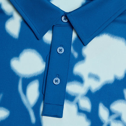 G/Fore Blur Floral Tech Jersey