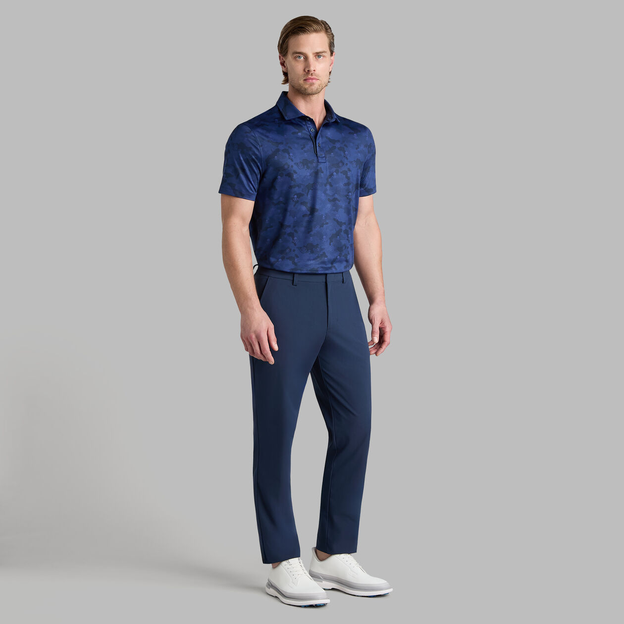 G/Fore Icon Camo Tech Jersey Polo
