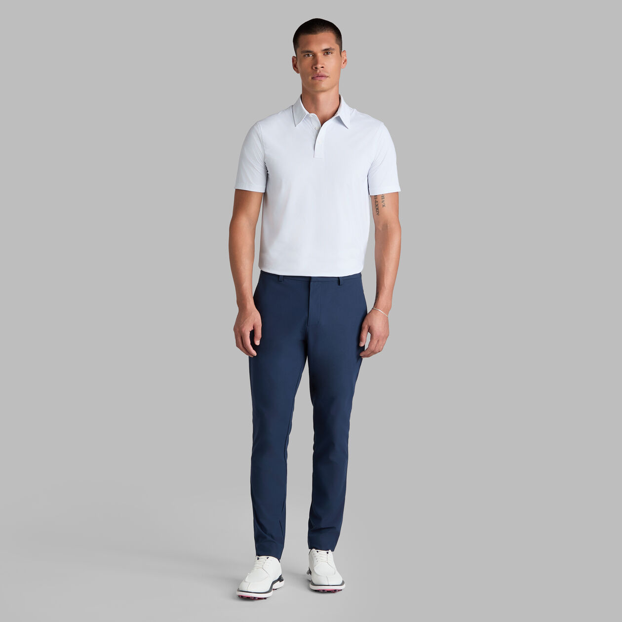 G/Fore Fine Stretch Jacquard Polo