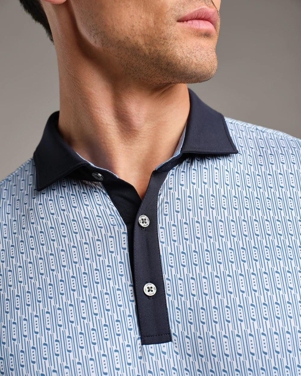Rhone Golf Sport Polo Spread Collar