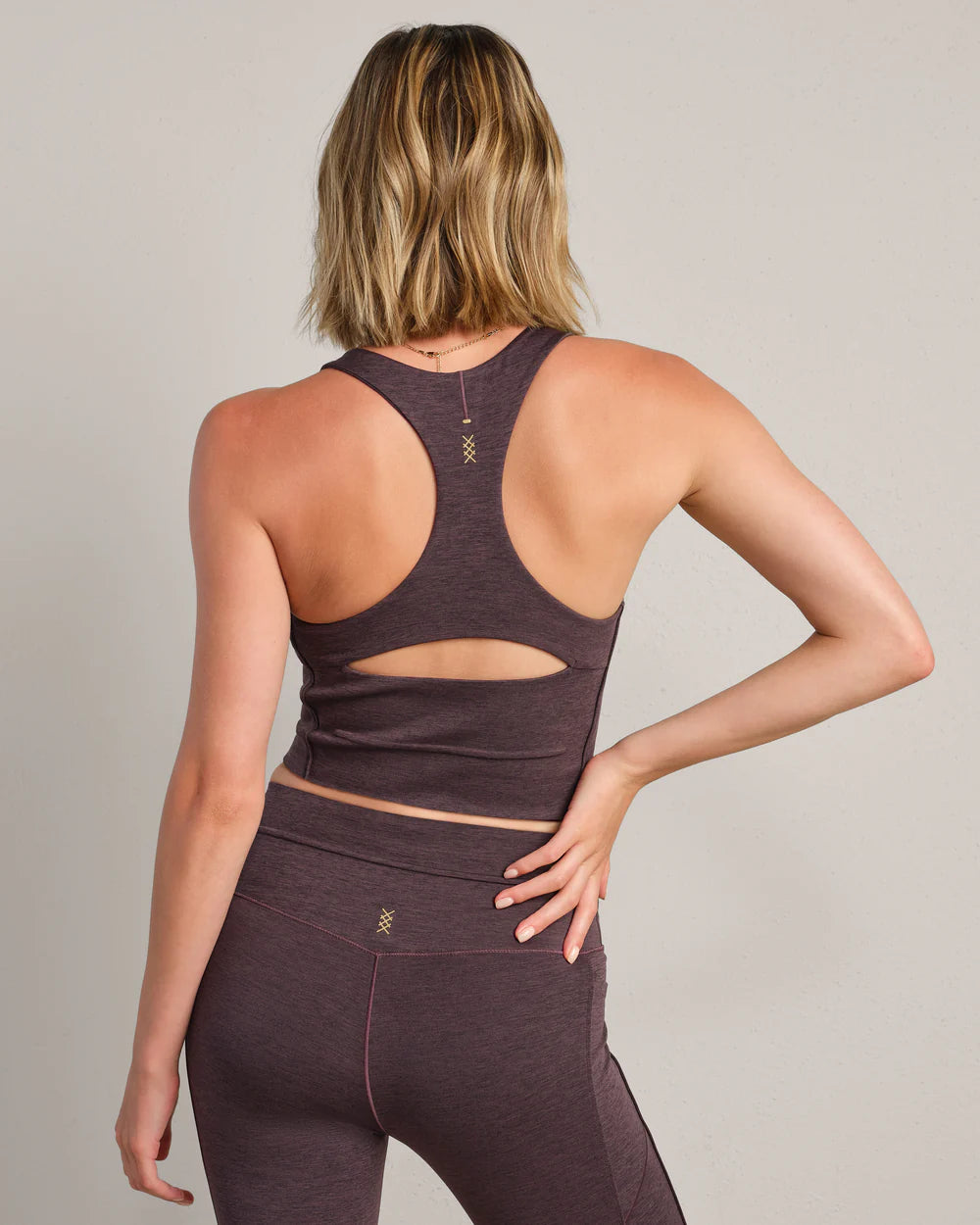 Rhone Heather Revive Longline Bra