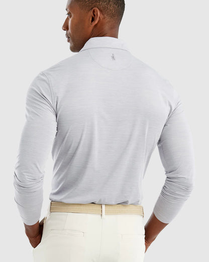 Johnnie-O Swing Long Sleeve Featherweight Performance Polo