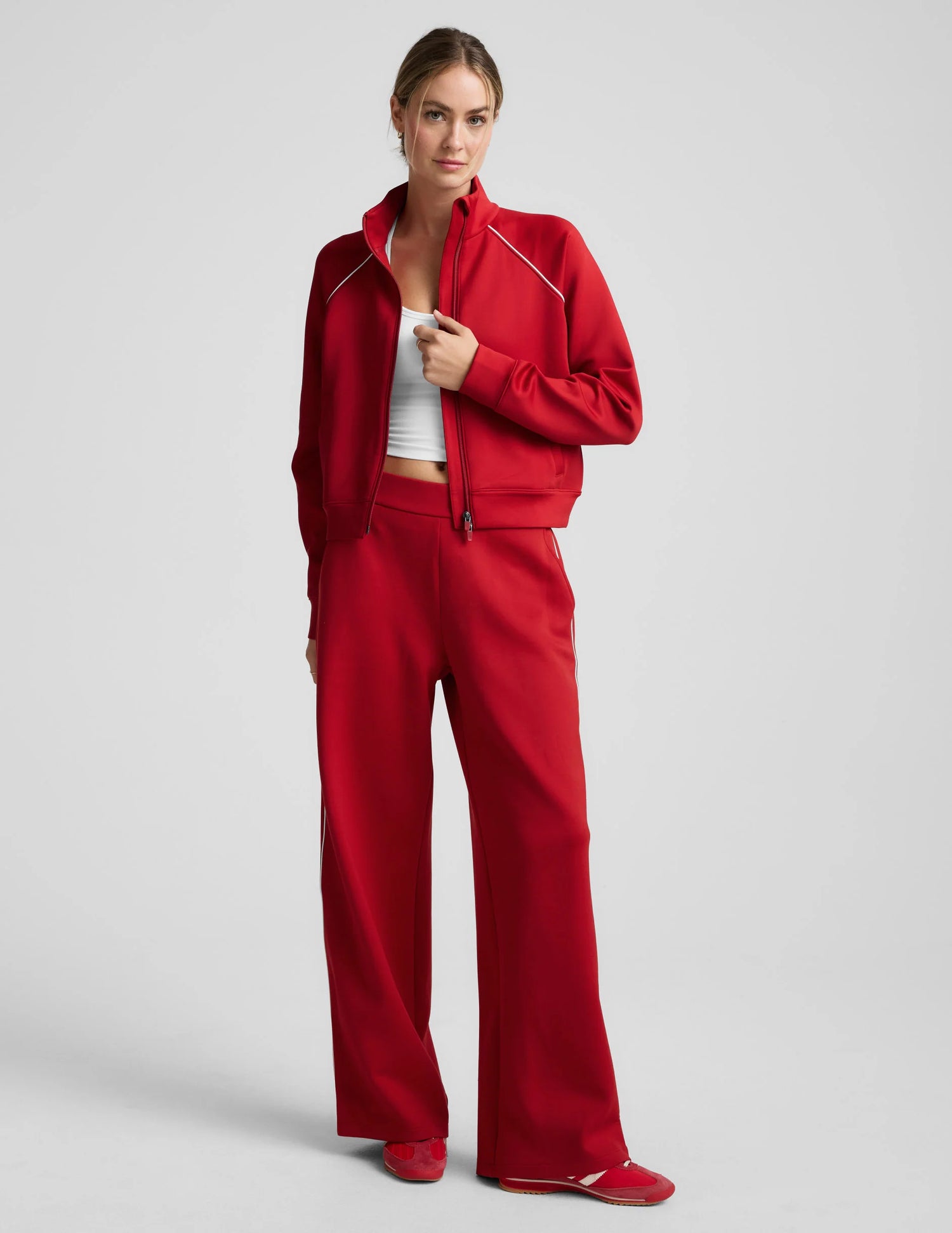 Beyond Yoga In the Flow Bomber Jacket