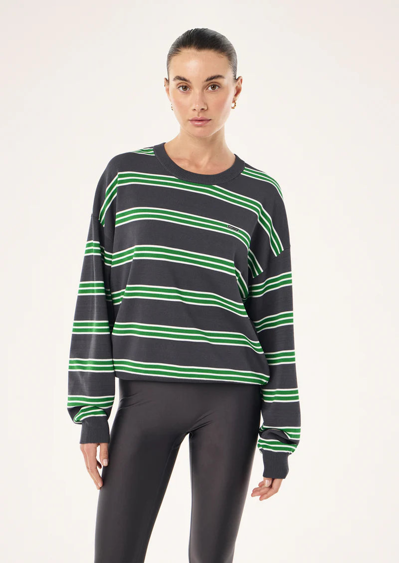 PE Nation Retreat Stripe Sweater