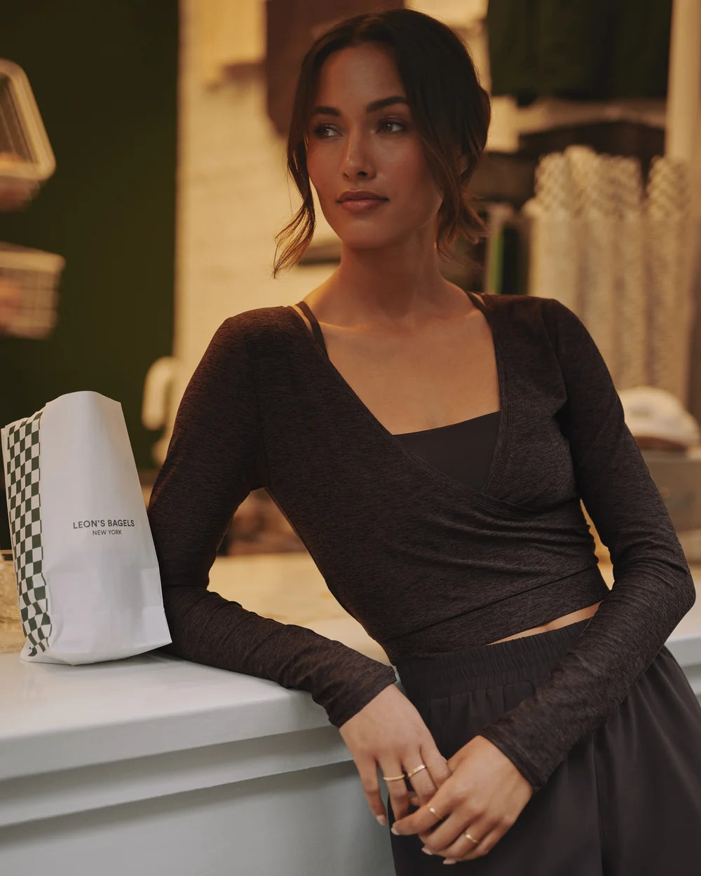 Rhone Atmosphere Wrap Top