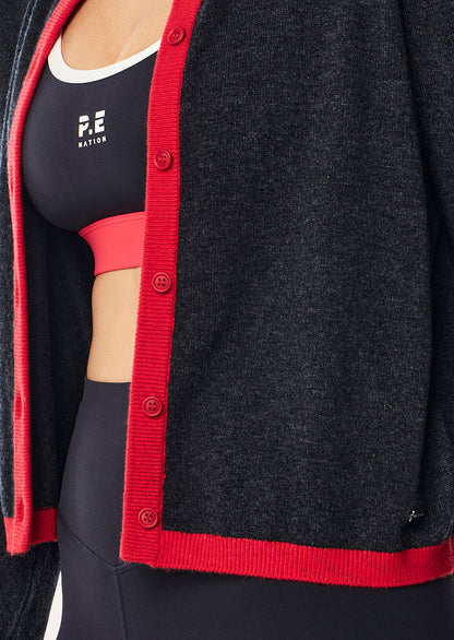 PE Nation Rise Knit Cardigan