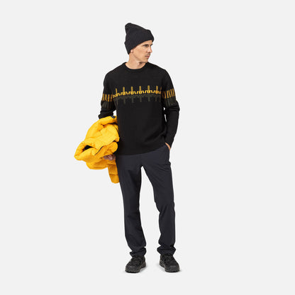 Rossignol Patterned Crewneck Sweater