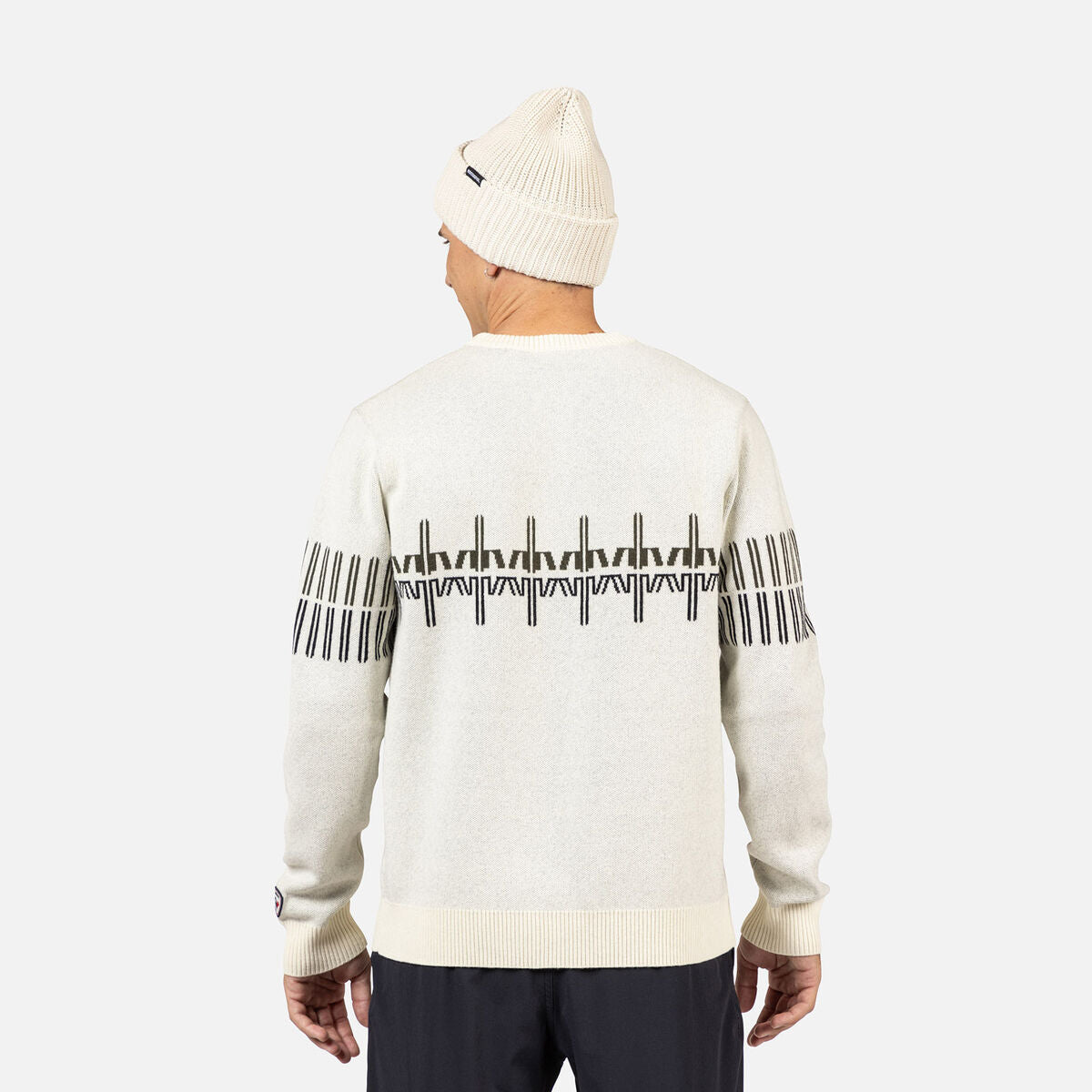 Rossignol Patterned Crewneck Sweater