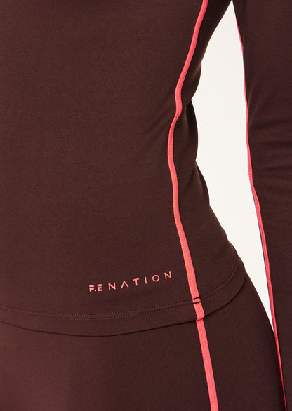 PE Nation Routine Quarter Zip