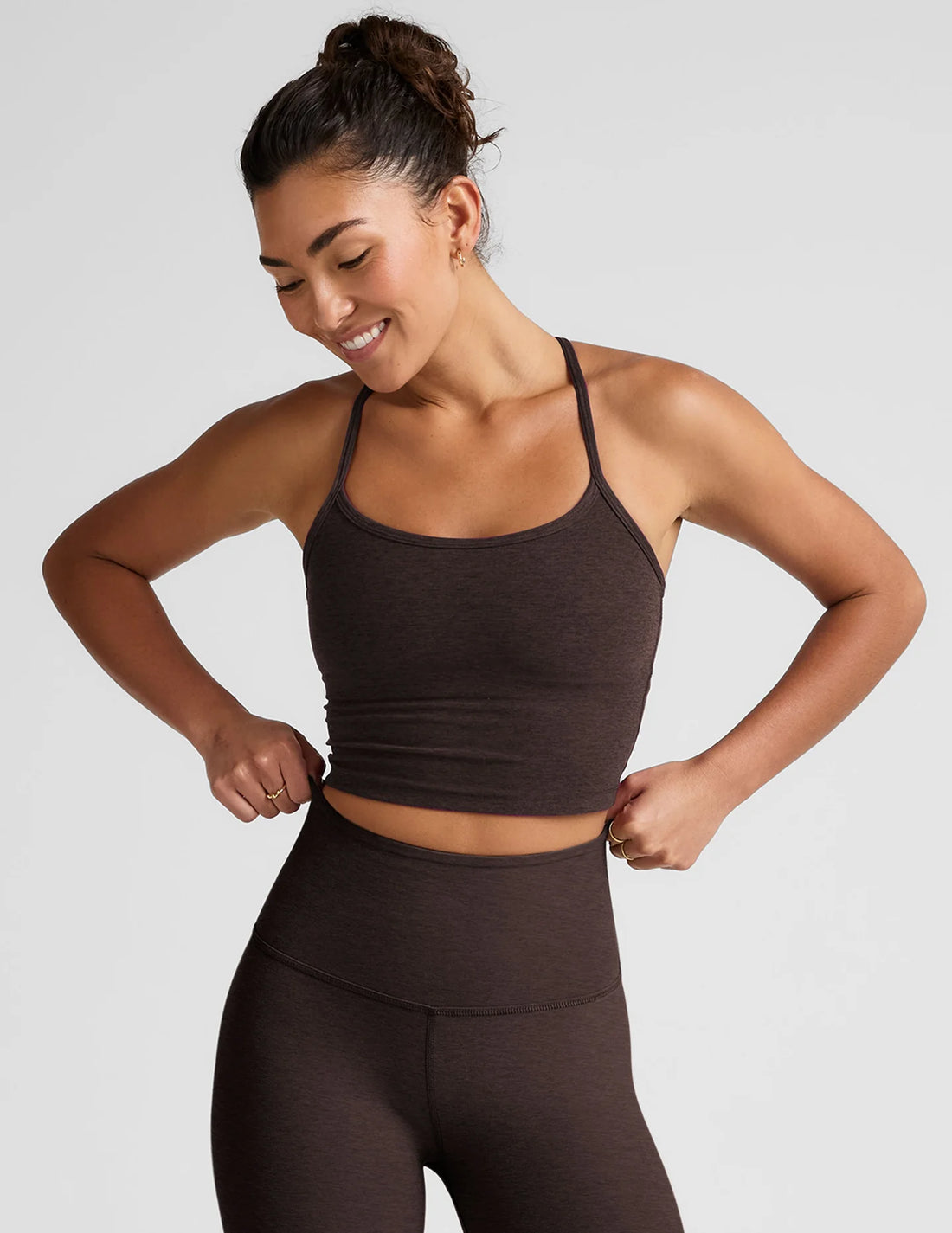 Beyond Yoga Spacedye Slim Racerback Cropped Tank