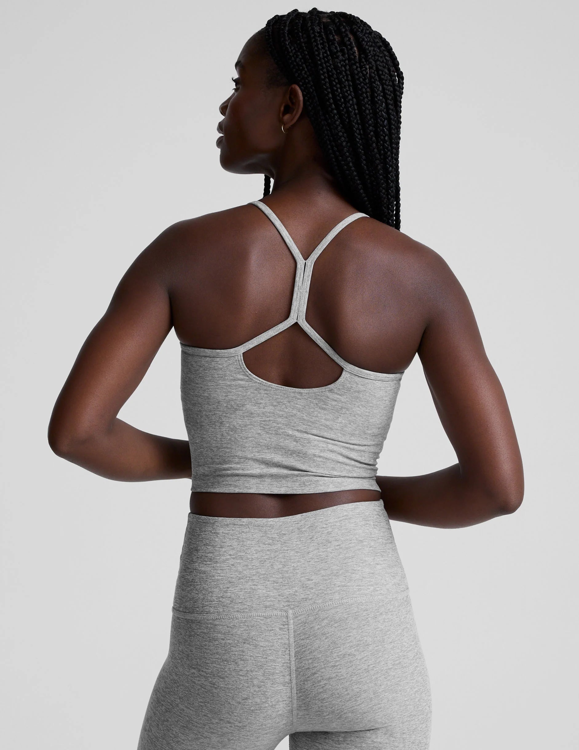 Beyond Yoga Spacedye Slim Racerback Cropped Tank