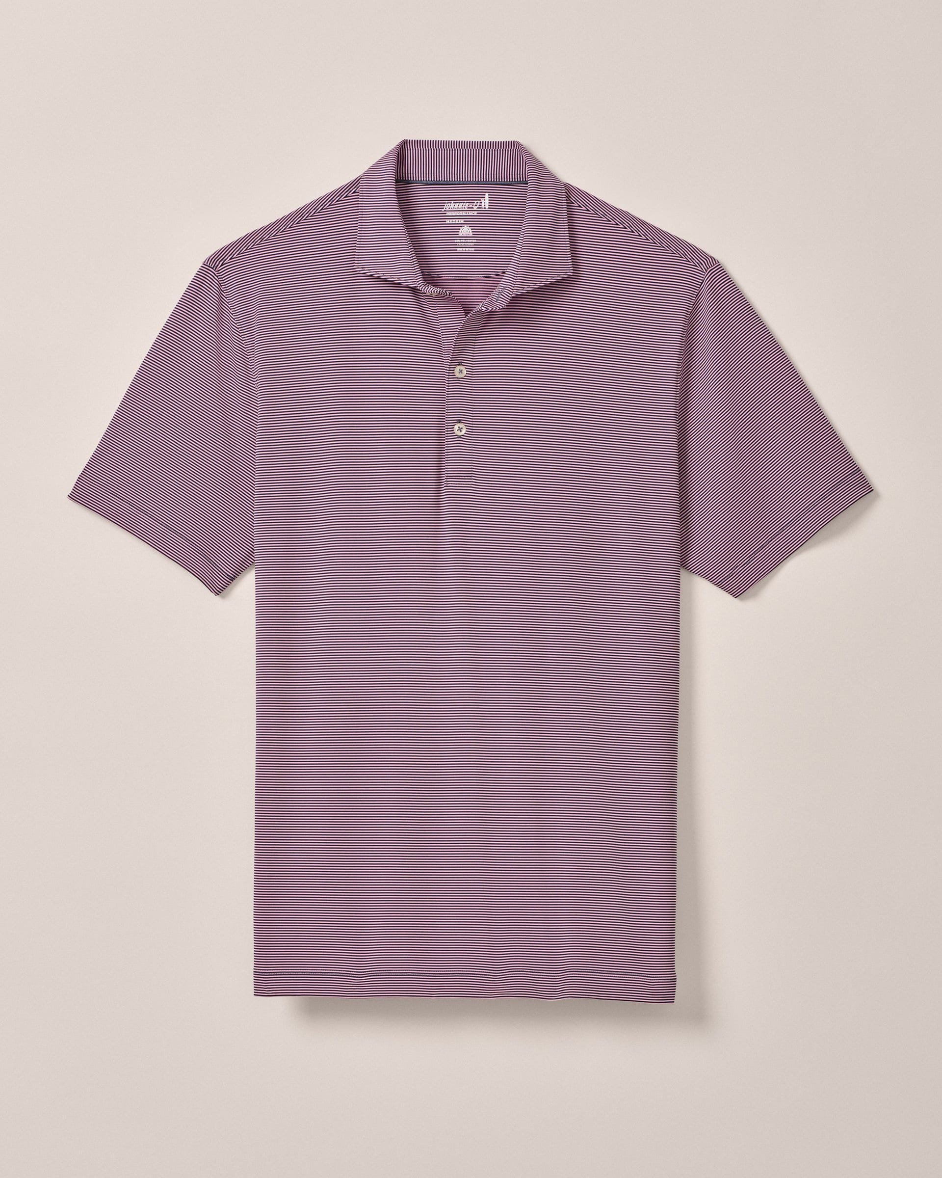 Johnnie-O Performance Jersey Polo - Lyndon Stripe