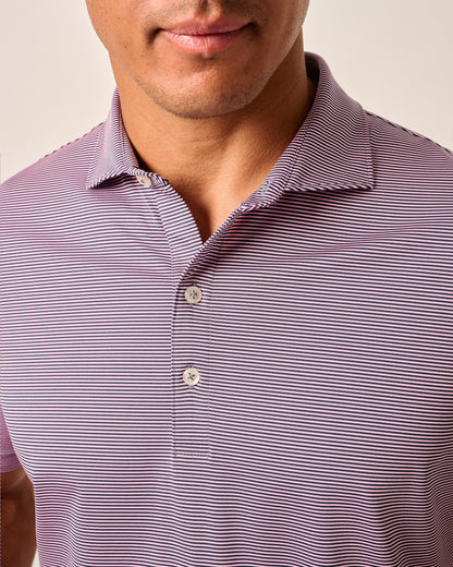 Johnnie-O Performance Jersey Polo - Lyndon Stripe