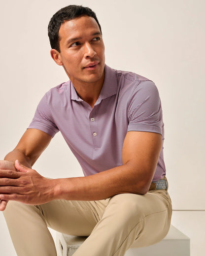 Johnnie-O Performance Jersey Polo - Lyndon Stripe