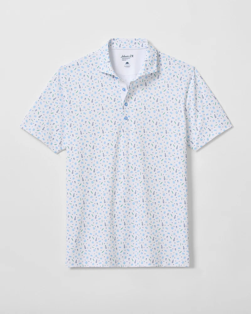 Johnnie-O Performance Mesh Polo - Burgers N Beers