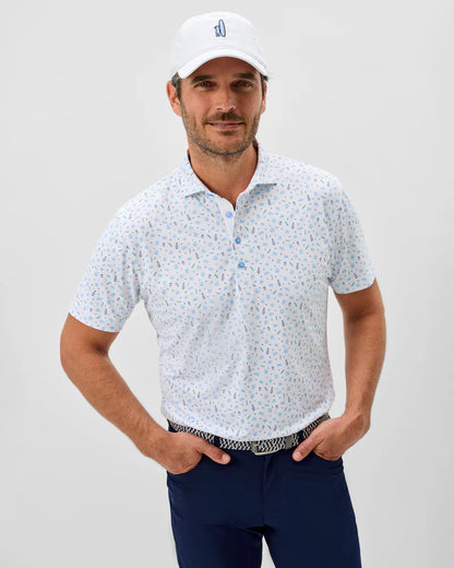 Johnnie-O Performance Mesh Polo - Burgers N Beers