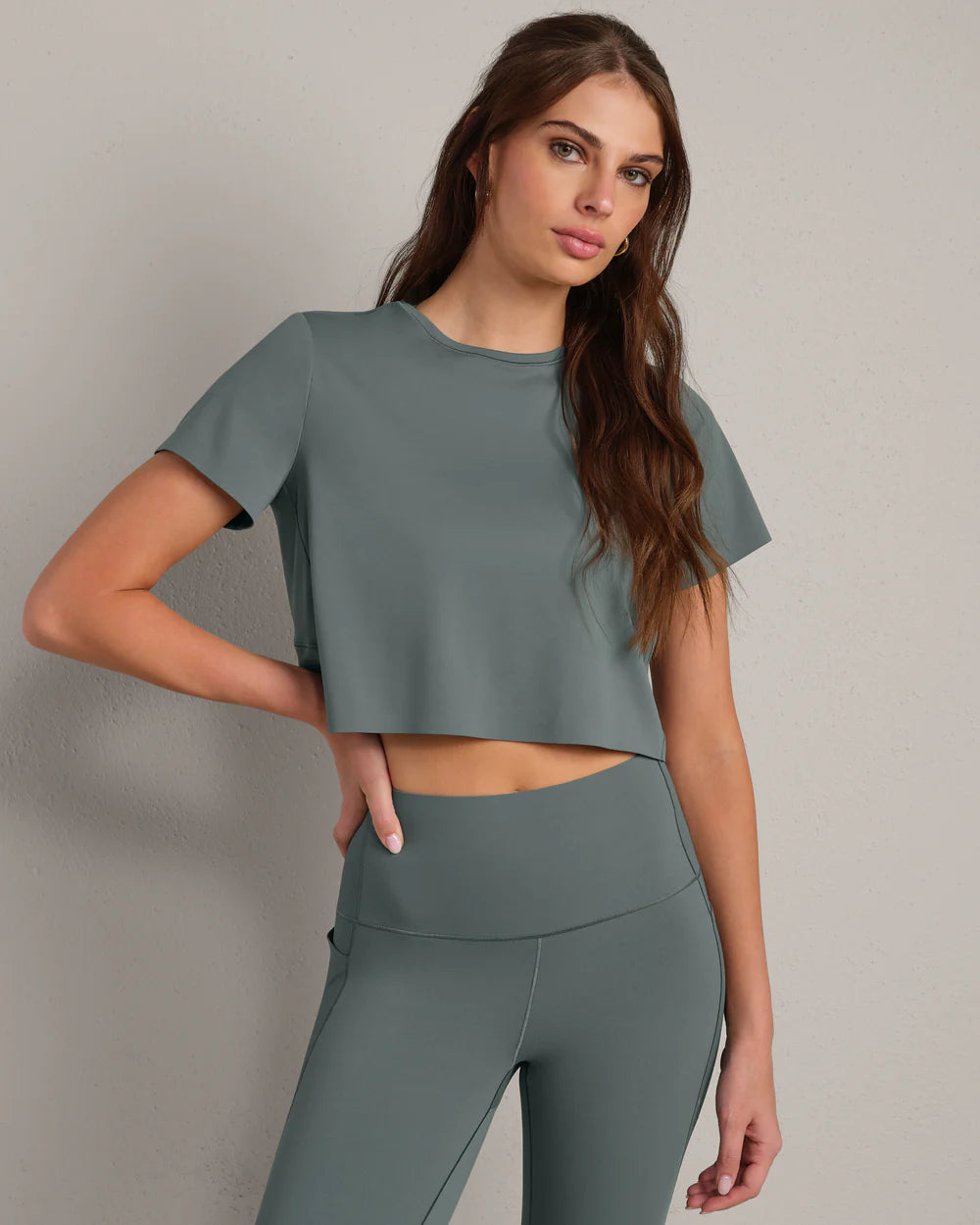 Rhone Serene Cropped Tee