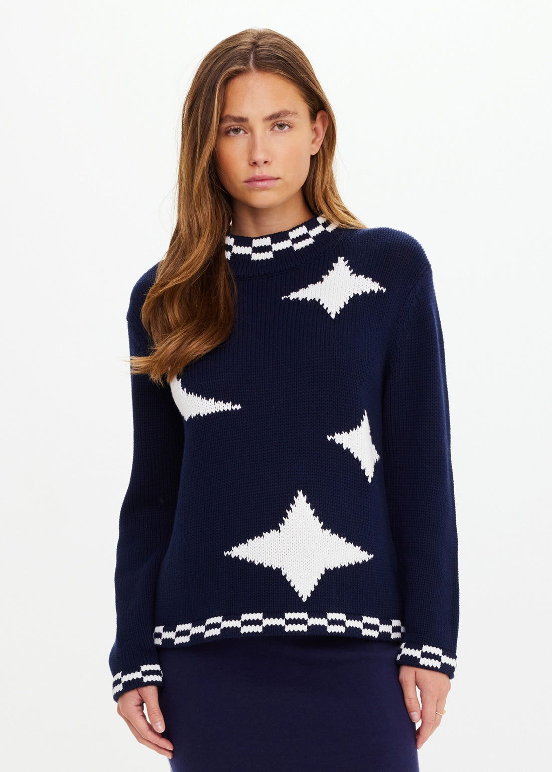 The Upside Eternity Clyde Knit Crew