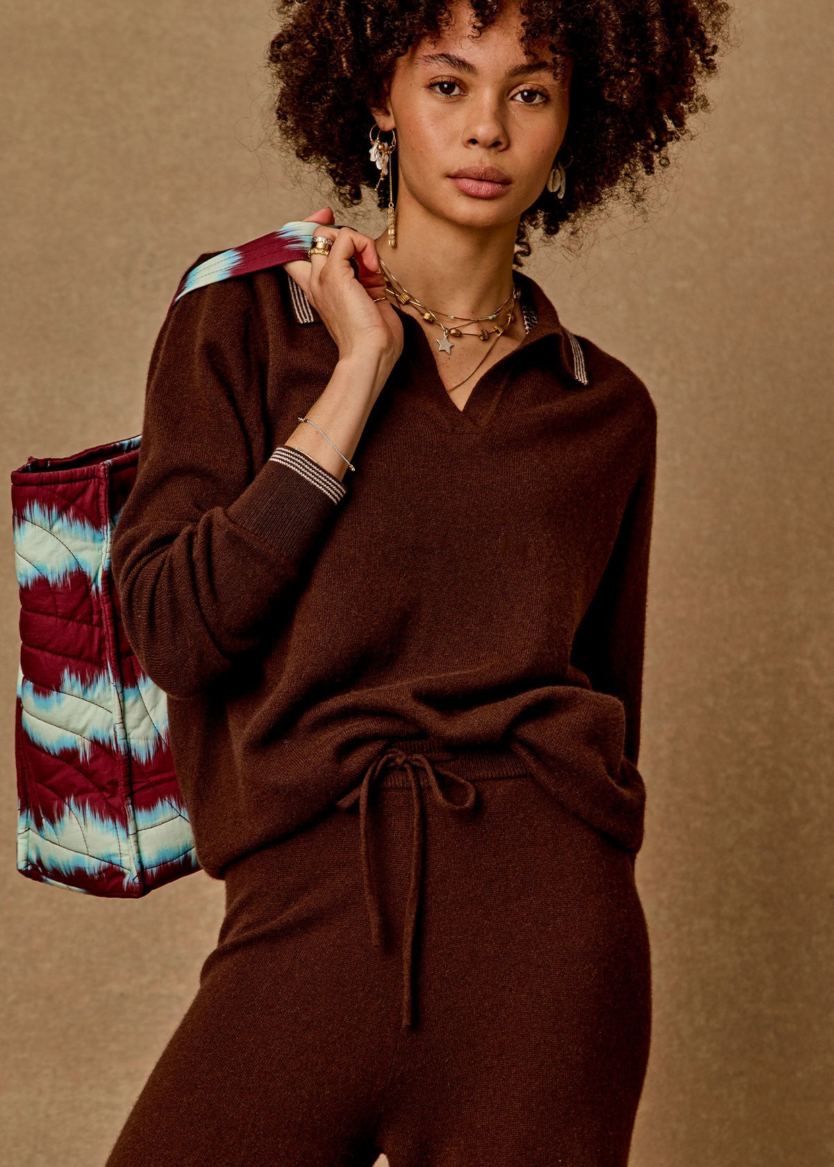 The Upside Coco Luna Cashmere Knit Top