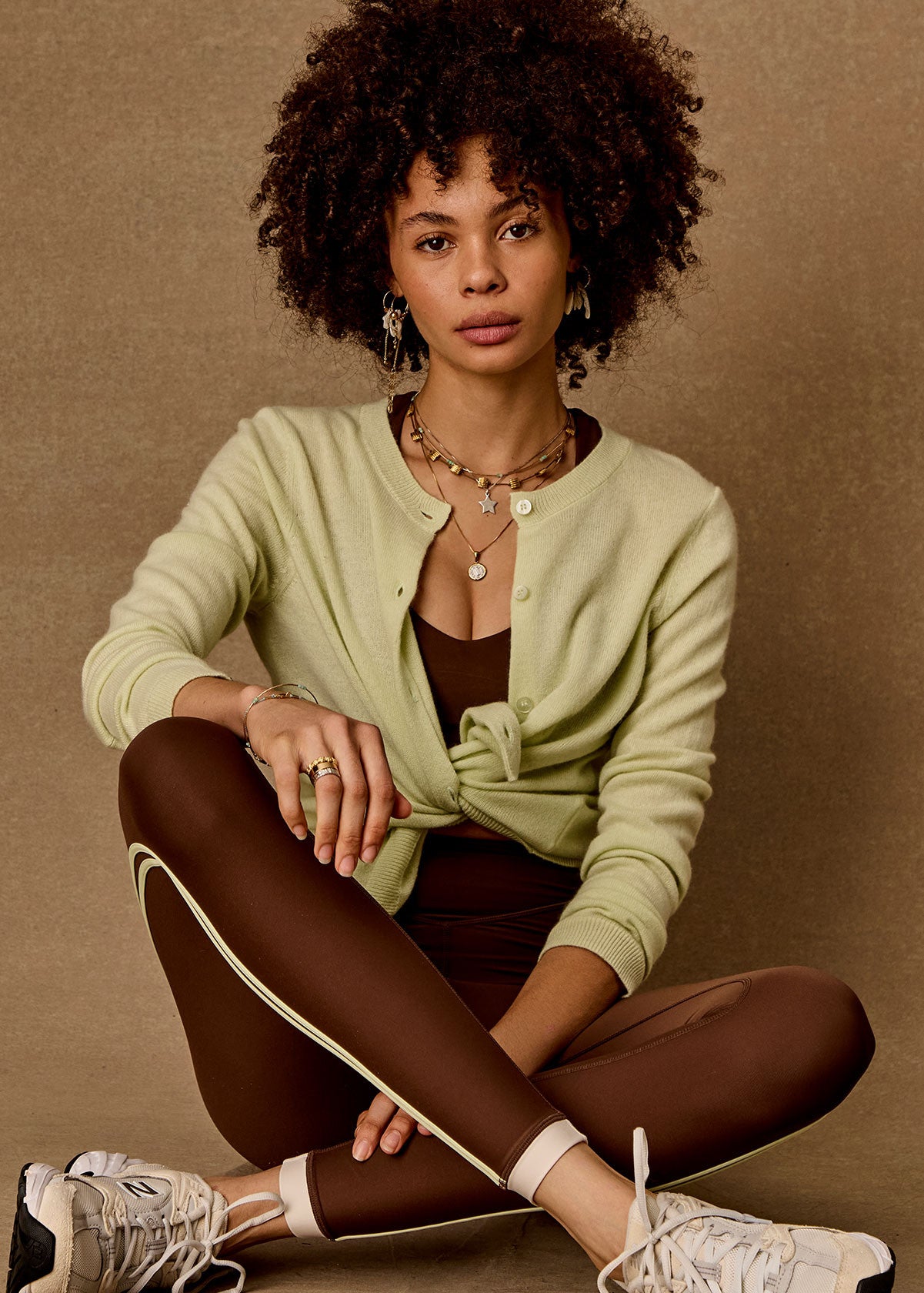 The Upside Sakina Cashmere Cardigan