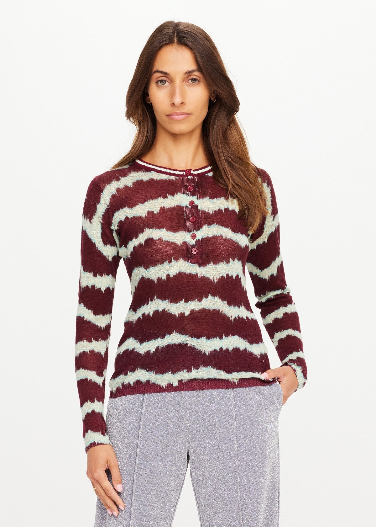 The Upside Rio Eli Long Sleeve Knit