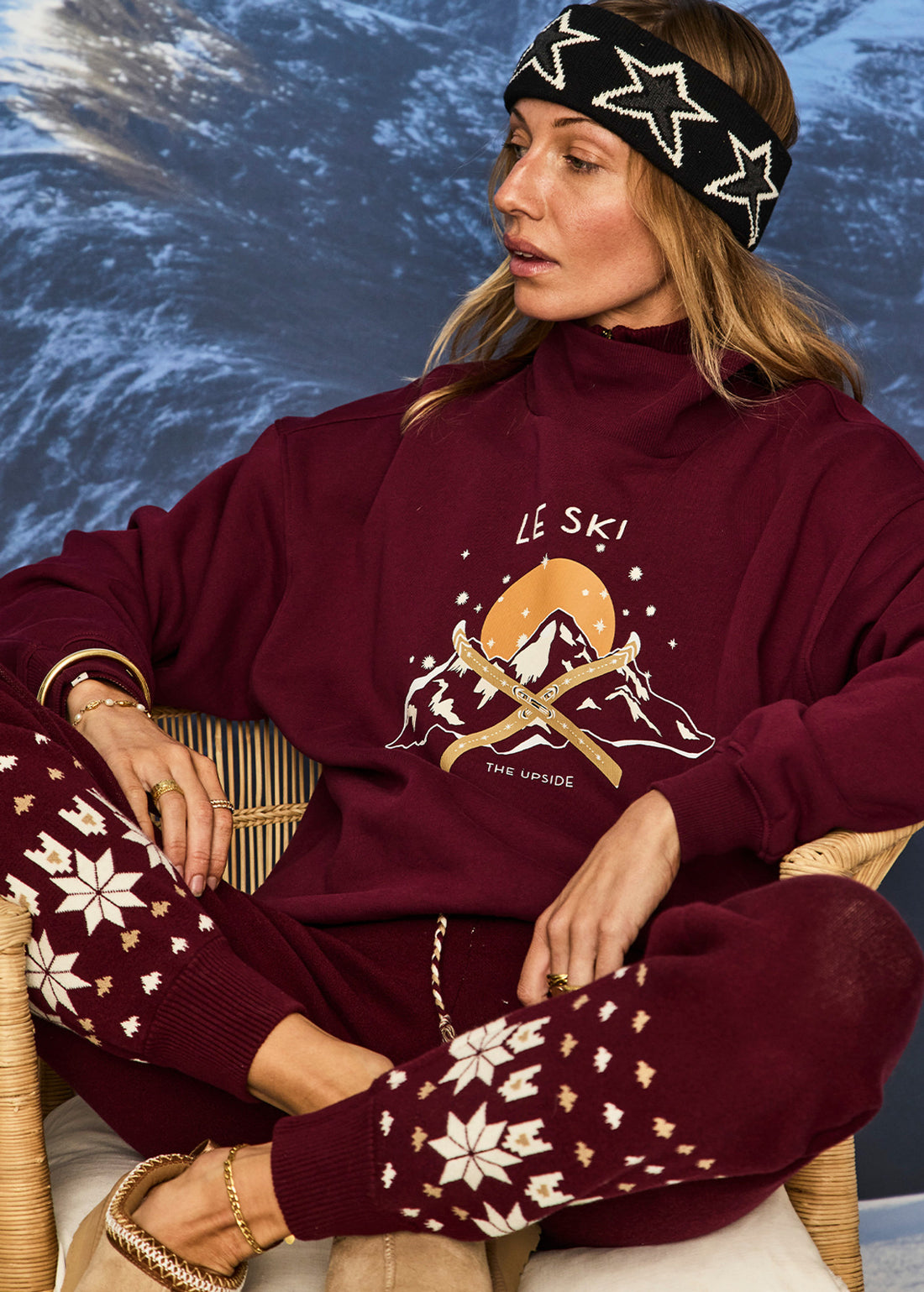 The Upside Le Ski Clementine Crew