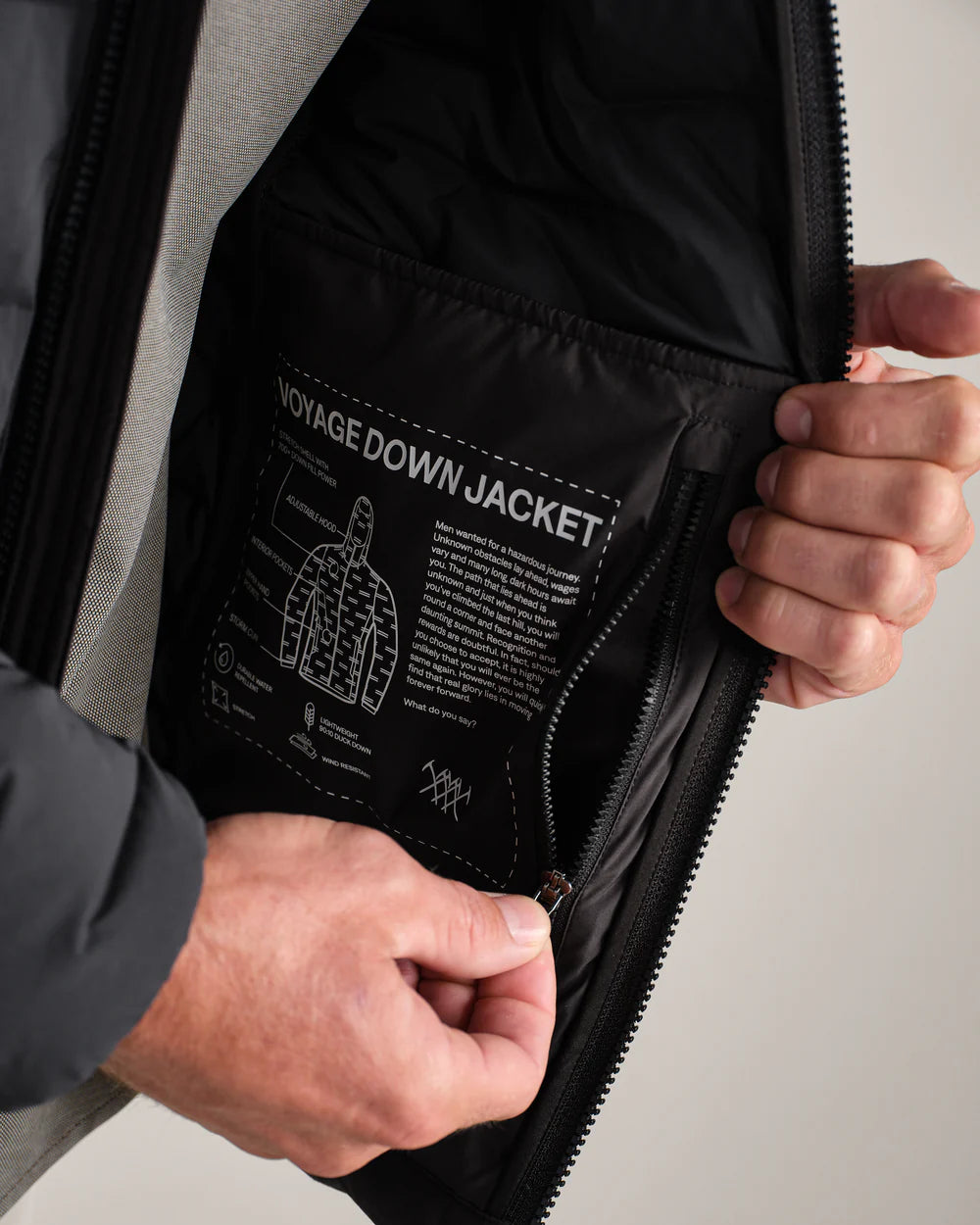 Rhone Voyage Down Jacket