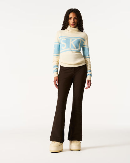 Perfect Moment Schild Merino Wool &quot;Ski&quot; Sweater