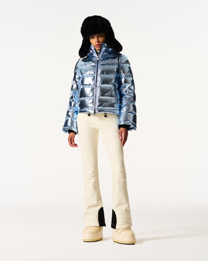 Perfect Moment Metallic Polar Flare Ski Jacket