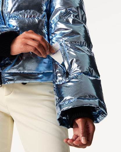 Perfect Moment Metallic Polar Flare Ski Jacket