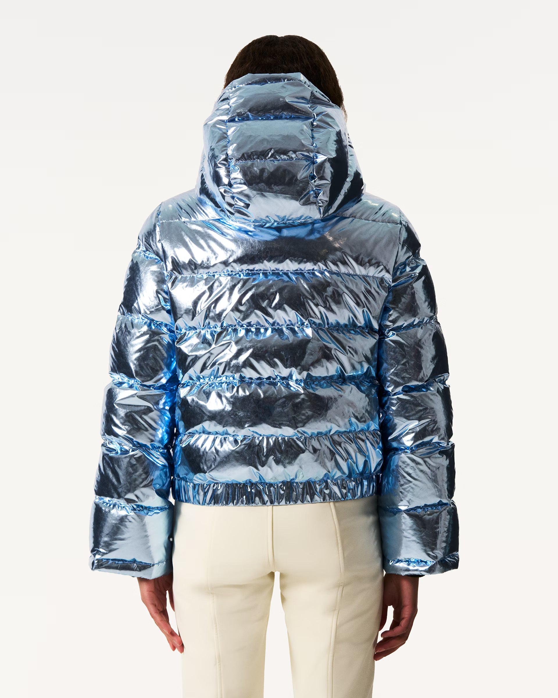 Perfect Moment Metallic Polar Flare Ski Jacket