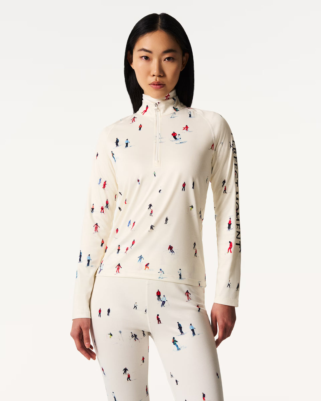 Perfect Moment 1/4 Zip Base Layer Top