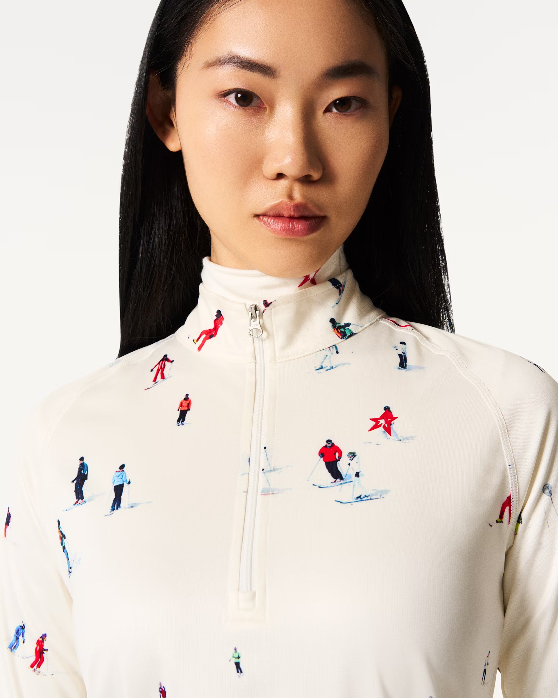 Perfect Moment 1/4 Zip Base Layer Top