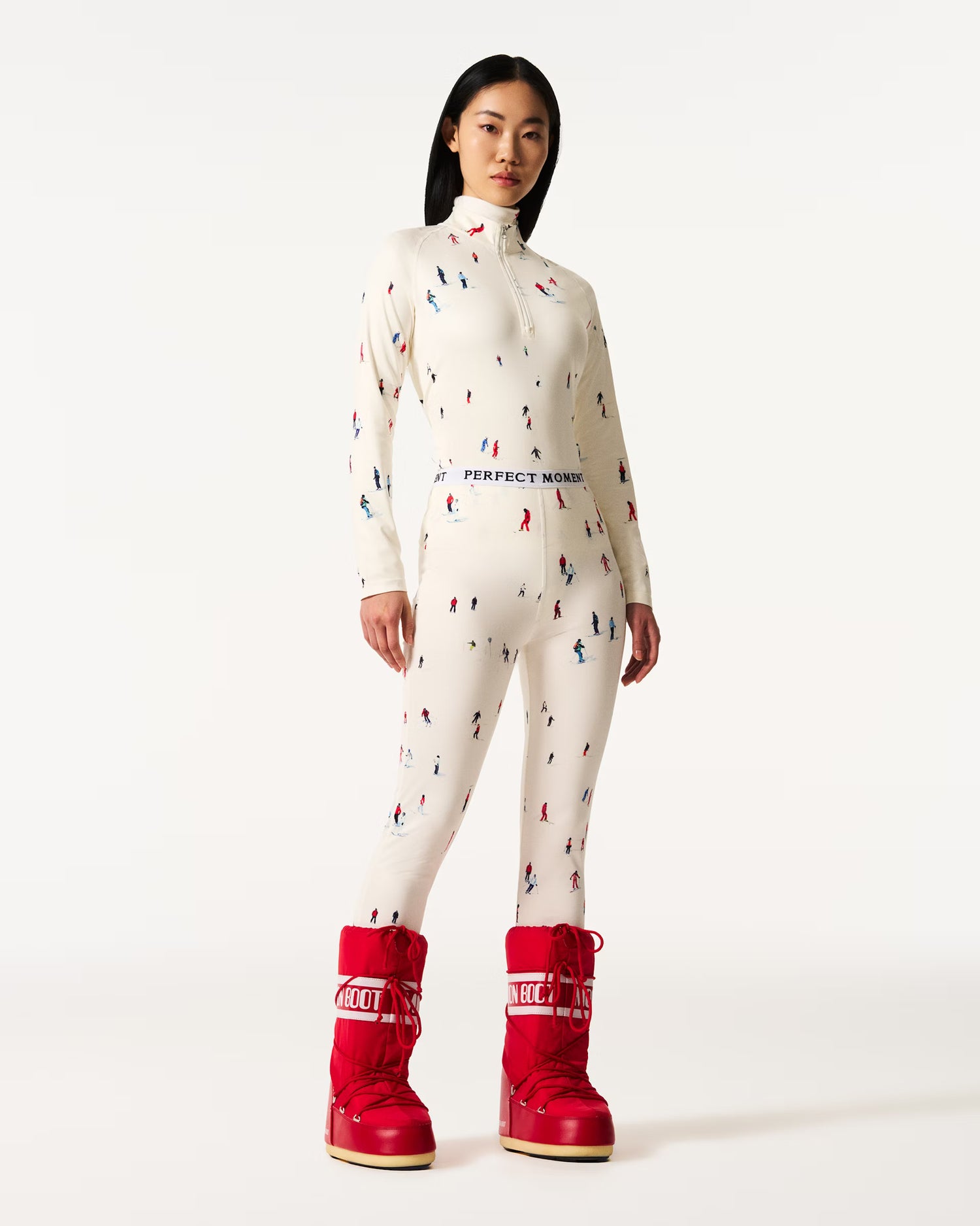 Perfect Moment 1/4 Zip Base Layer Top