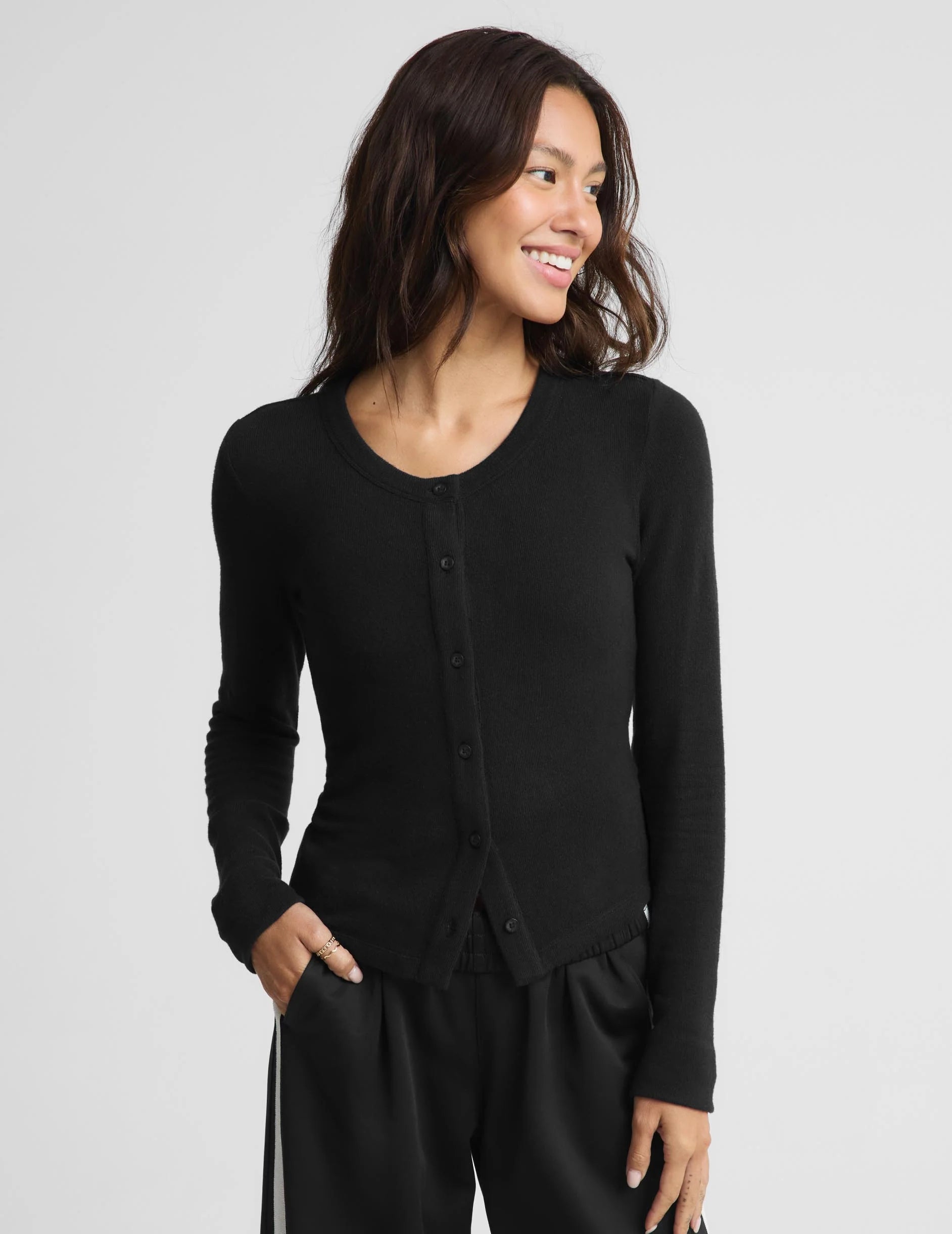 Beyond Yoga LuxeLayer Fitted Cardigan
