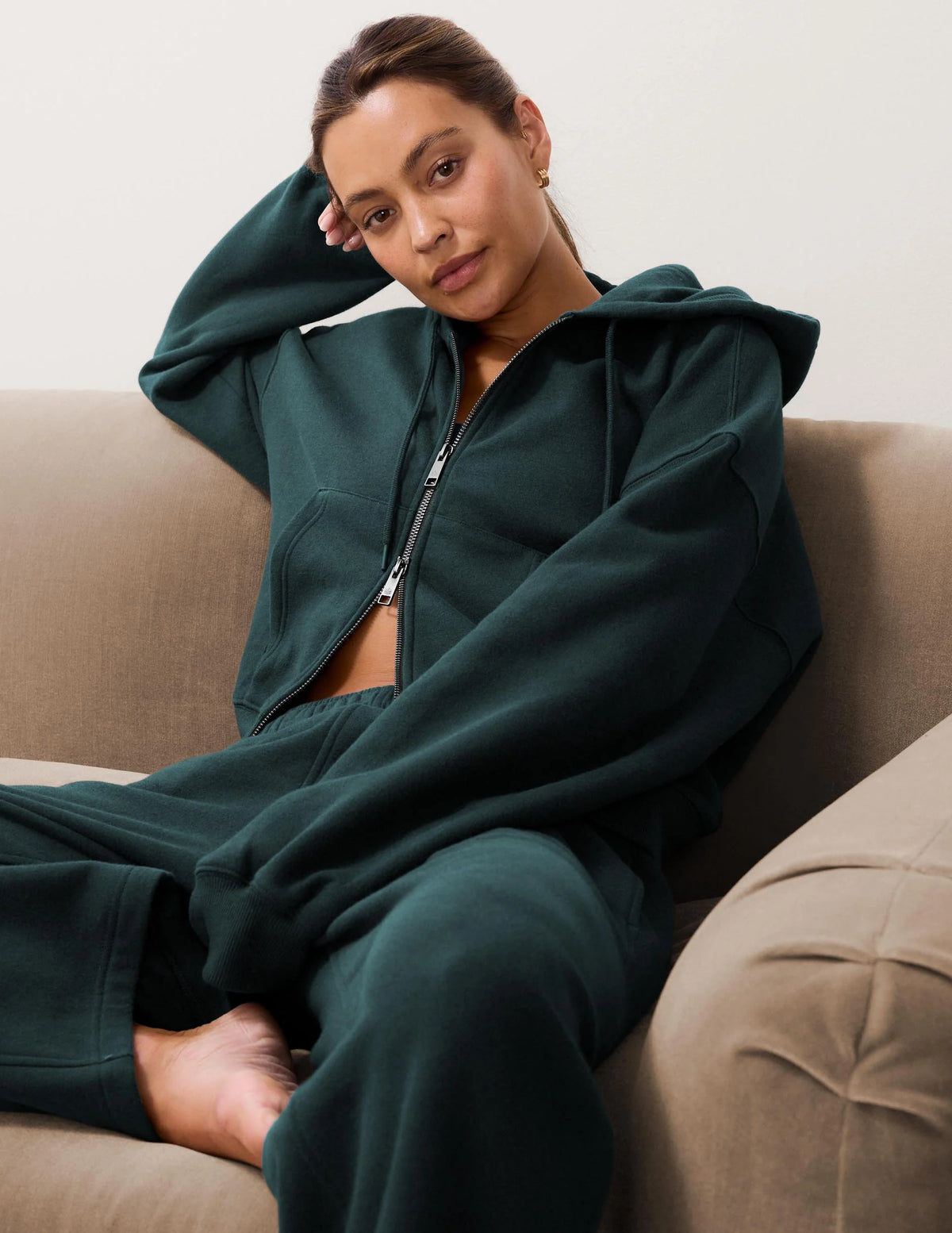 Beyond Yoga LuxeFleece 2.0™ Hooded Full-Zip Jacket