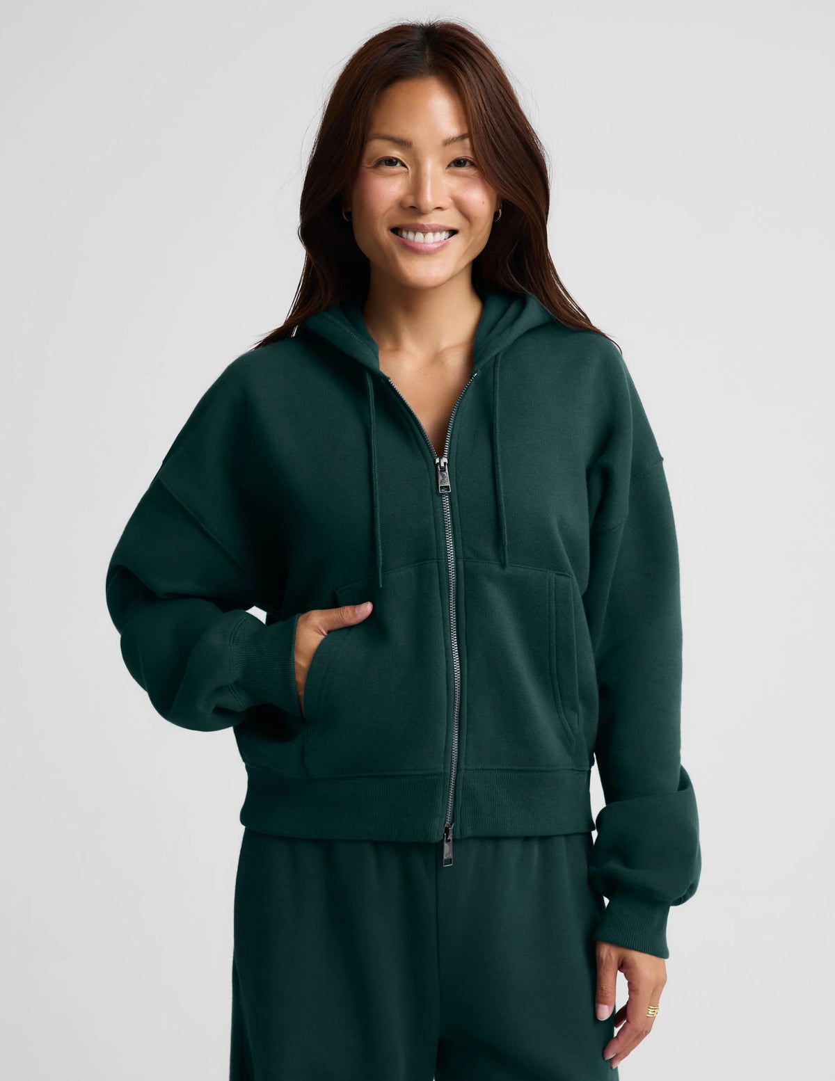 Beyond Yoga LuxeFleece 2.0™ Hooded Full-Zip Jacket