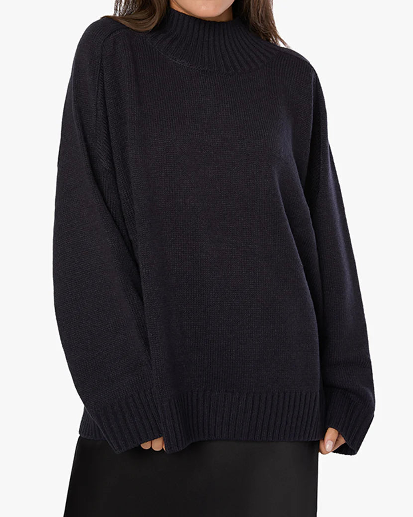 WeWoreWhat Oversized Funnel Neck Sweater