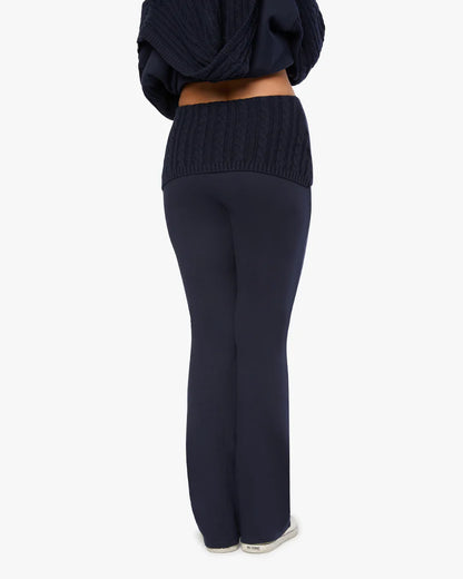 WeWoreWhat Cable Knit Rollover Pant