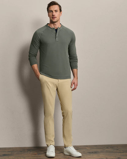 Rhone Waffle Tech Henley