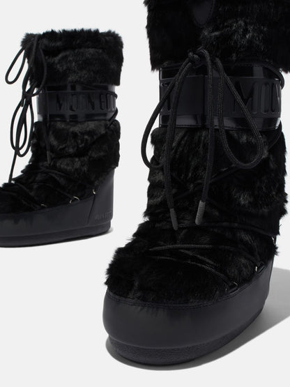 Moon Boot Icon Faux Fur