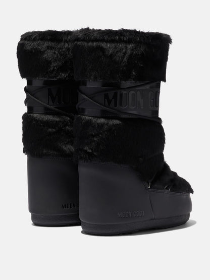 Moon Boot Icon Faux Fur