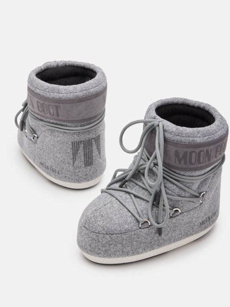 スキー moon boots Logo snow boots in green - Moon Boot | Mytheresa