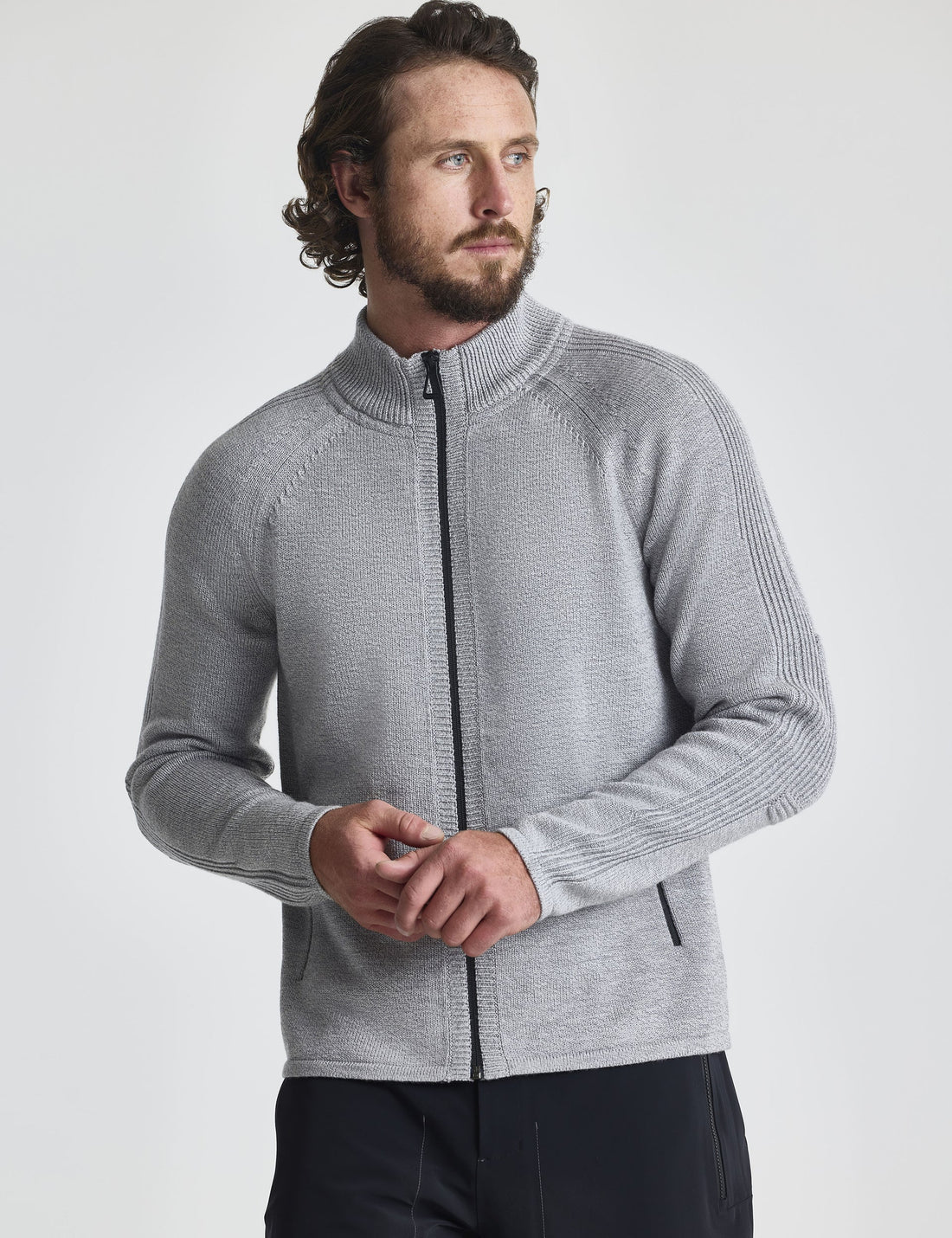 Aether Riley Full-Zip Sweater