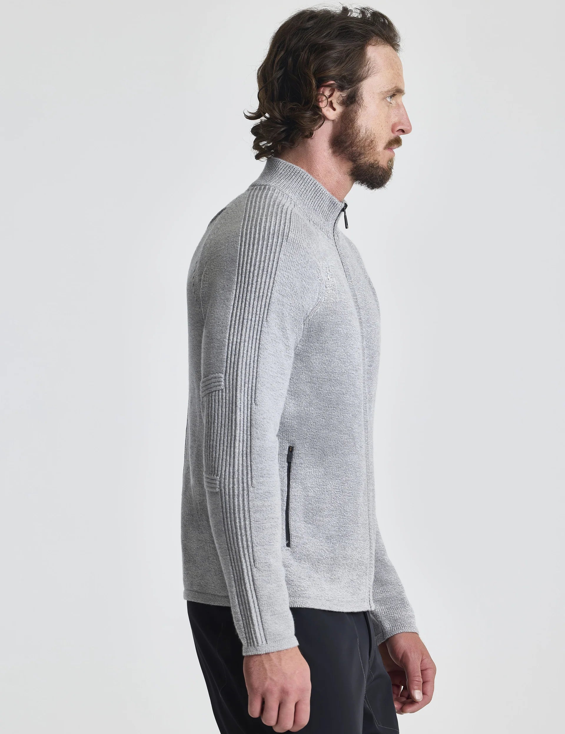 Aether Riley Full-Zip Sweater